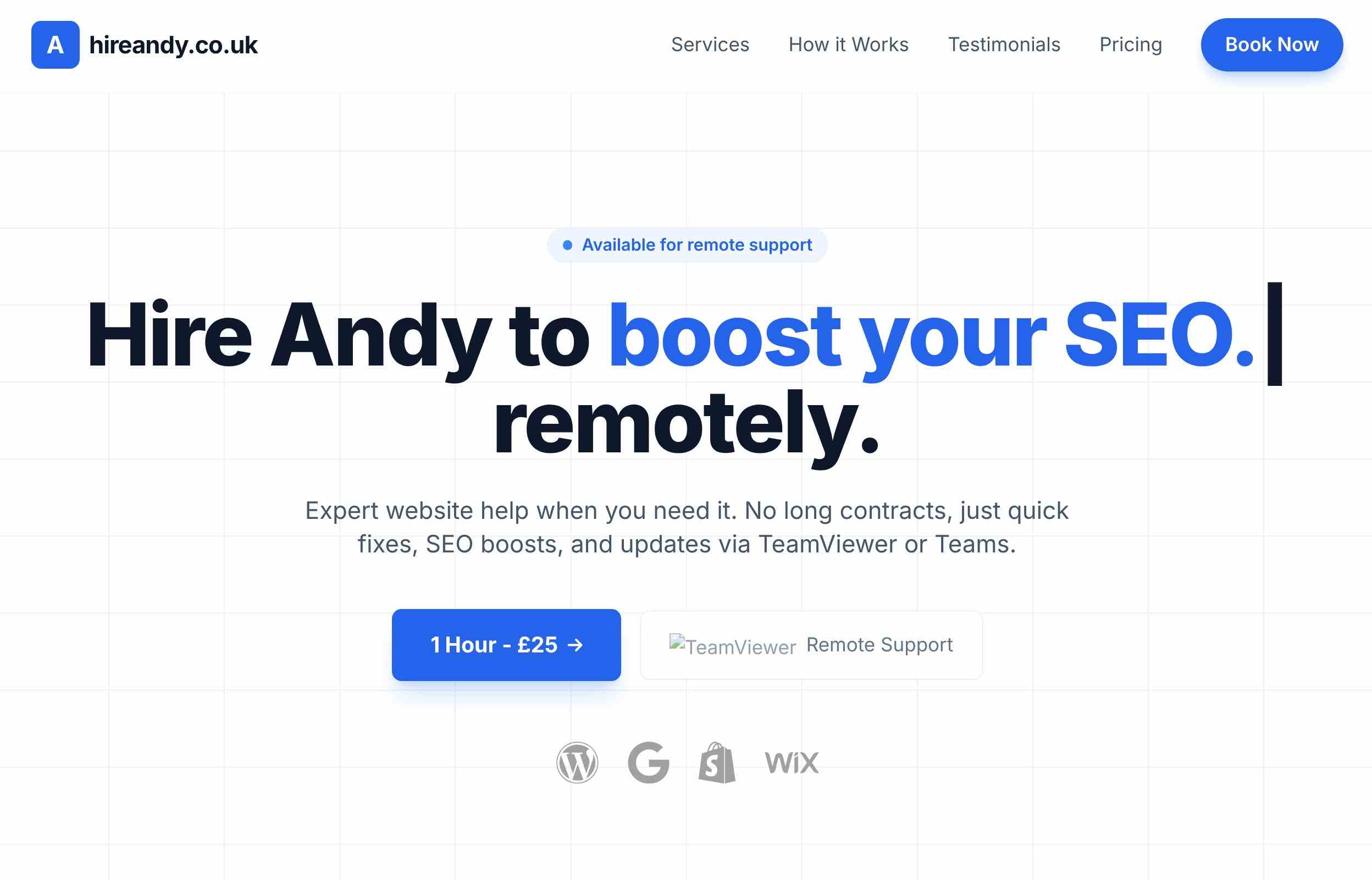 Hire Andy cover image