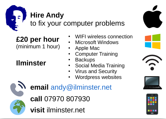 it support andy in ilminster